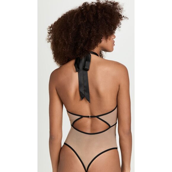 Thistle and Spire Medusa Bodysuit in Black Small New Womens Tank Top - Picture 13 of 17